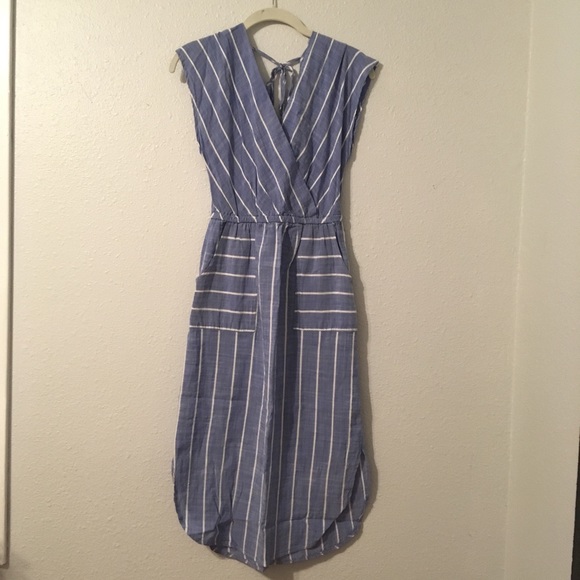 white calf length dress